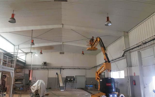 Mantenimiento de naves industriales